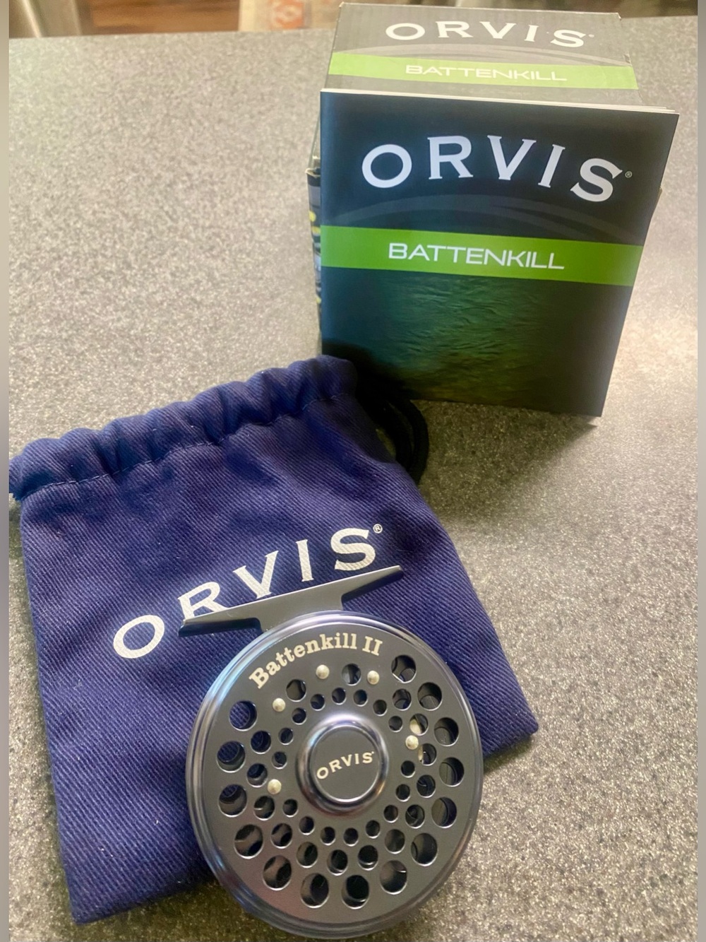 Orvis Battenkill Size II Black Nickel